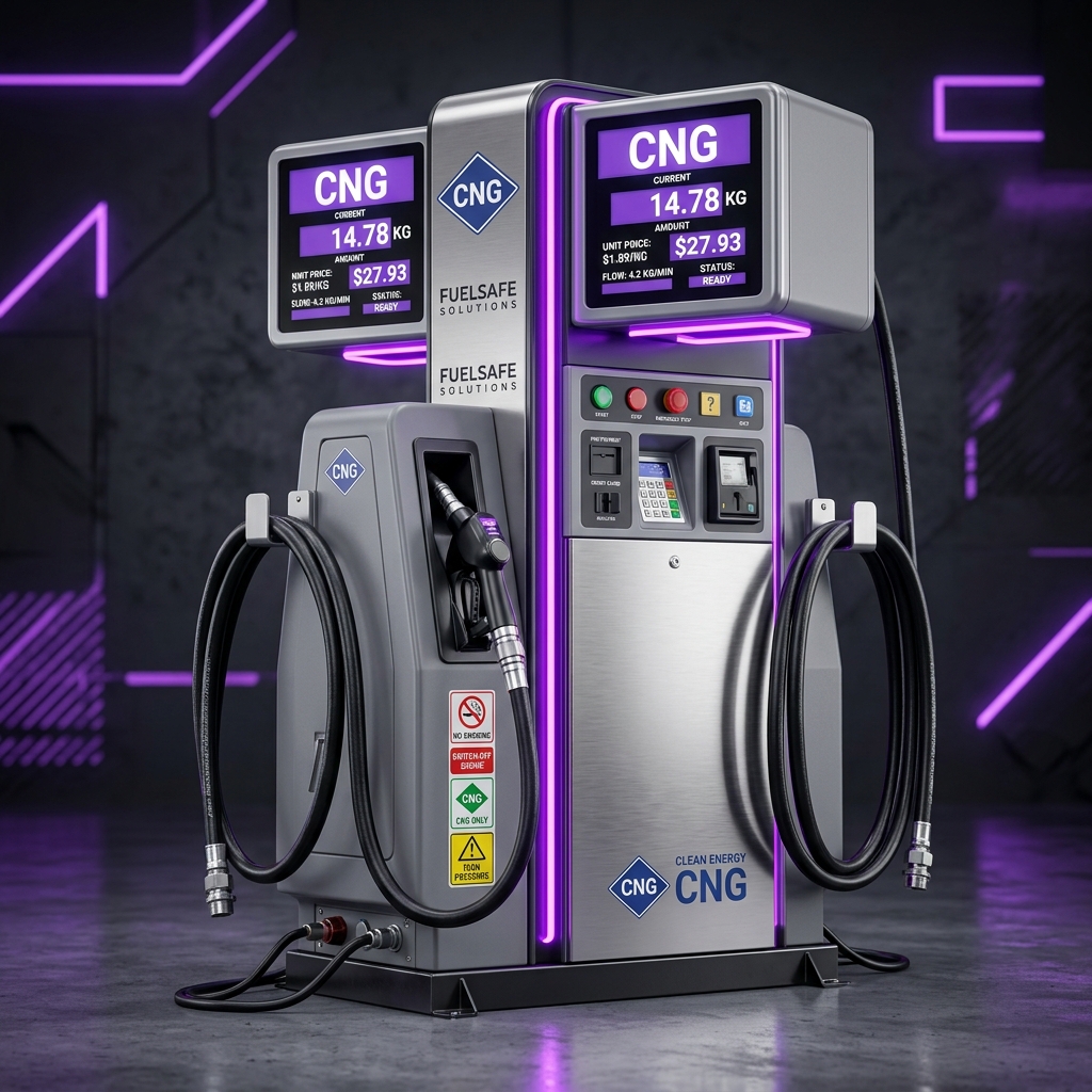 تجهیزات دیسپنسر و ایستگاه CNG