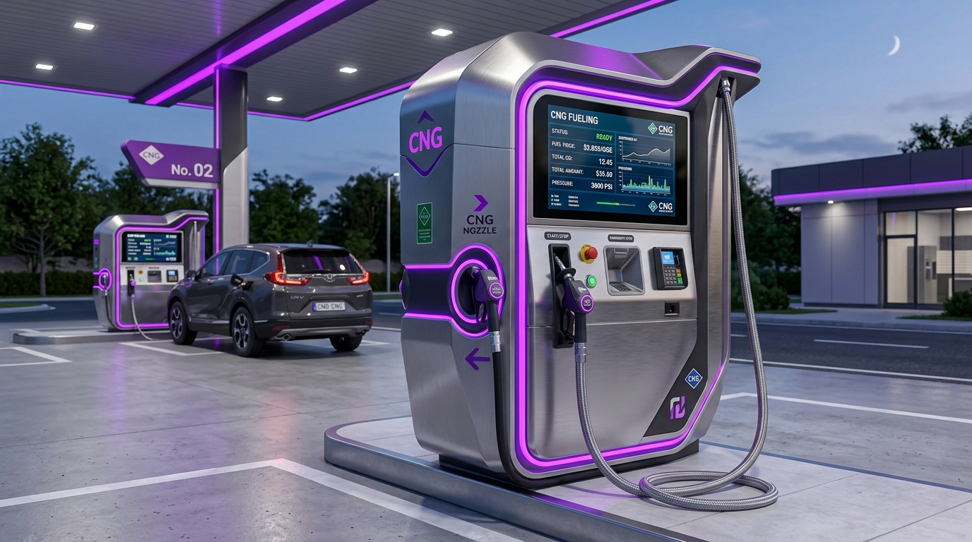تجهیز ایستگاه‌های CNG تونل ساز ماشین